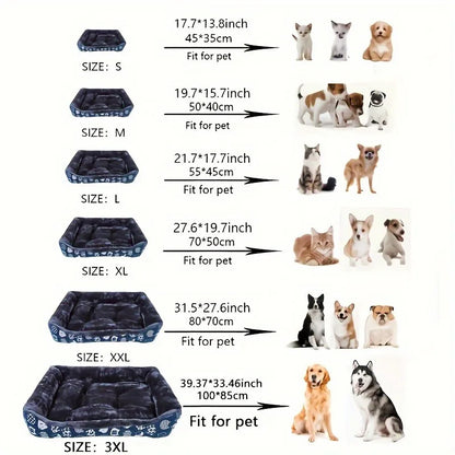 Pet Dog Bed Sofa Mats Pet Products Accessories Dogs Basket Supplies for Large Medium Small House Cat Bed